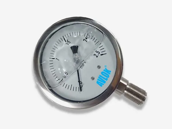 Glycerin Filled Pressure Gauge